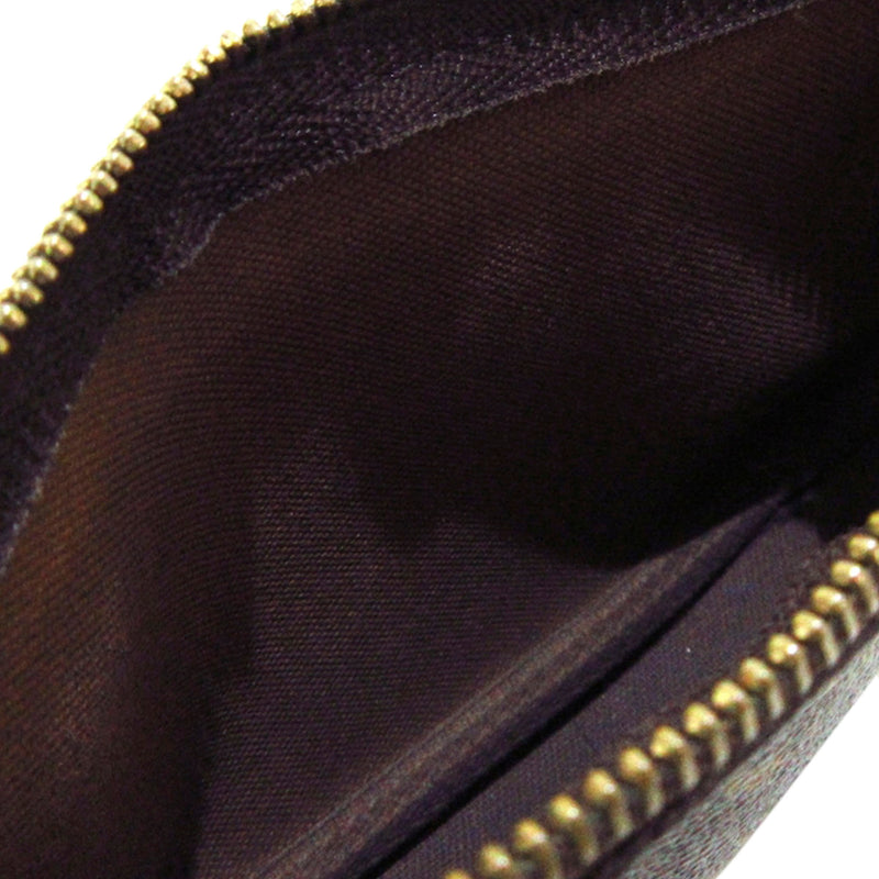 Louis Vuitton LV GHW Mini Pochette Accessoires Chain Shoulder Bag Monogram  Brown