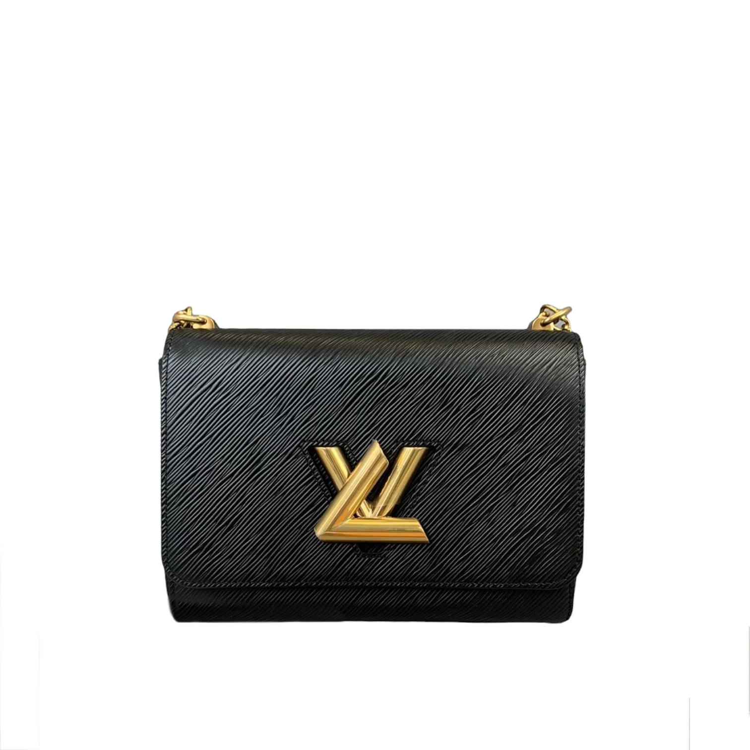 Louis Vuitton Twist MM Epi Grained Leather Black in Cowhide Leather with  Gold-tone - US