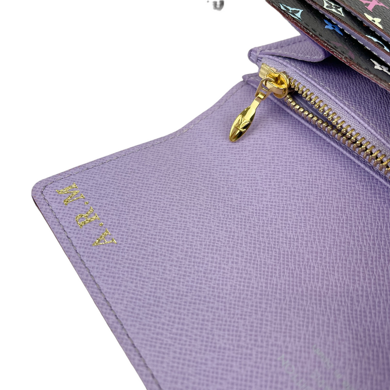 Sarah cloth wallet Louis Vuitton Multicolour in Cloth - 25979276
