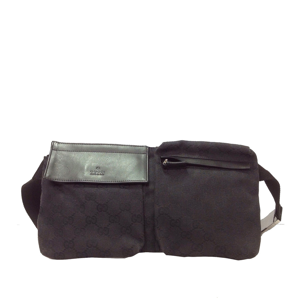 GG Canvas Belt Bag Black - Bag Religion