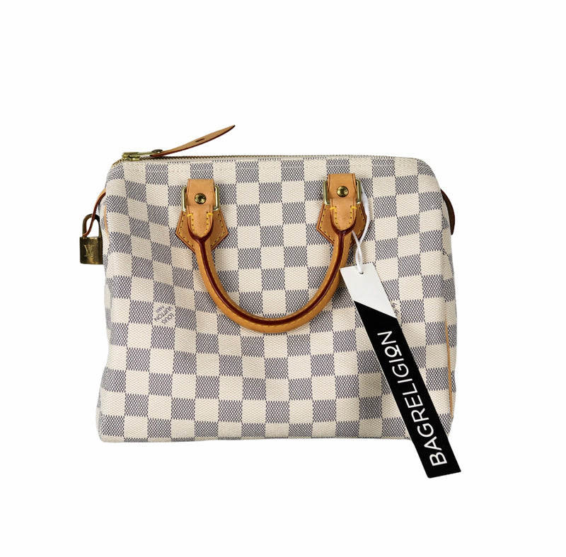 Speedy 30 Damier Azur Canvas - Handbags