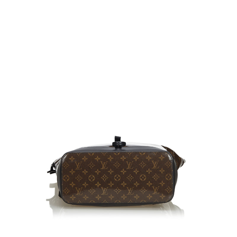 Louis Vuitton Messenger Bag Limited Edition Monogram Glaze Canvas PM Brown