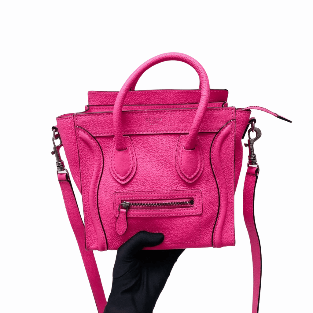 Nano Luggage Tote Fuchsia