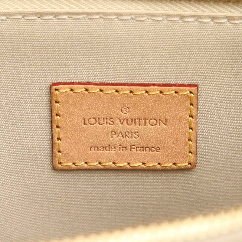 Louis Vuitton Vernis Alma PM White