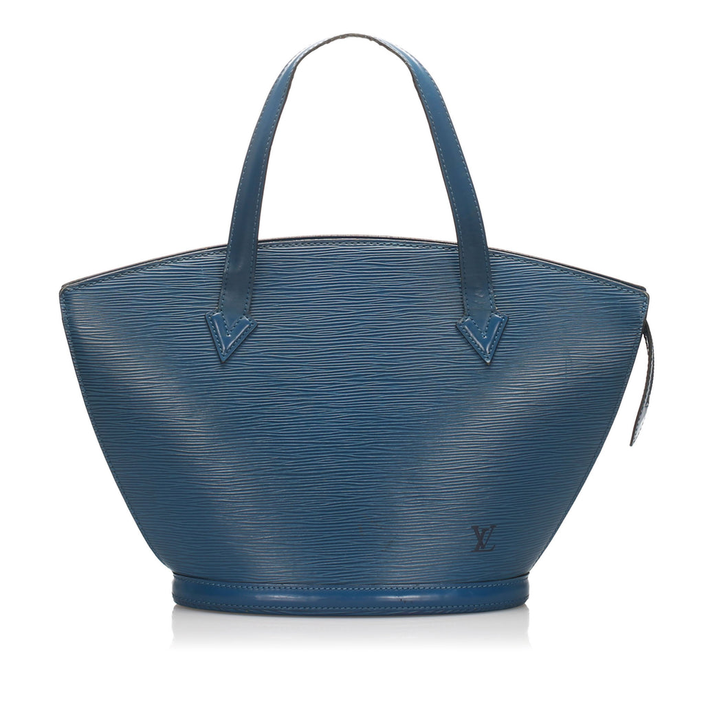 Epi Saint Jacques PM Short Strap Blue - Bag Religion