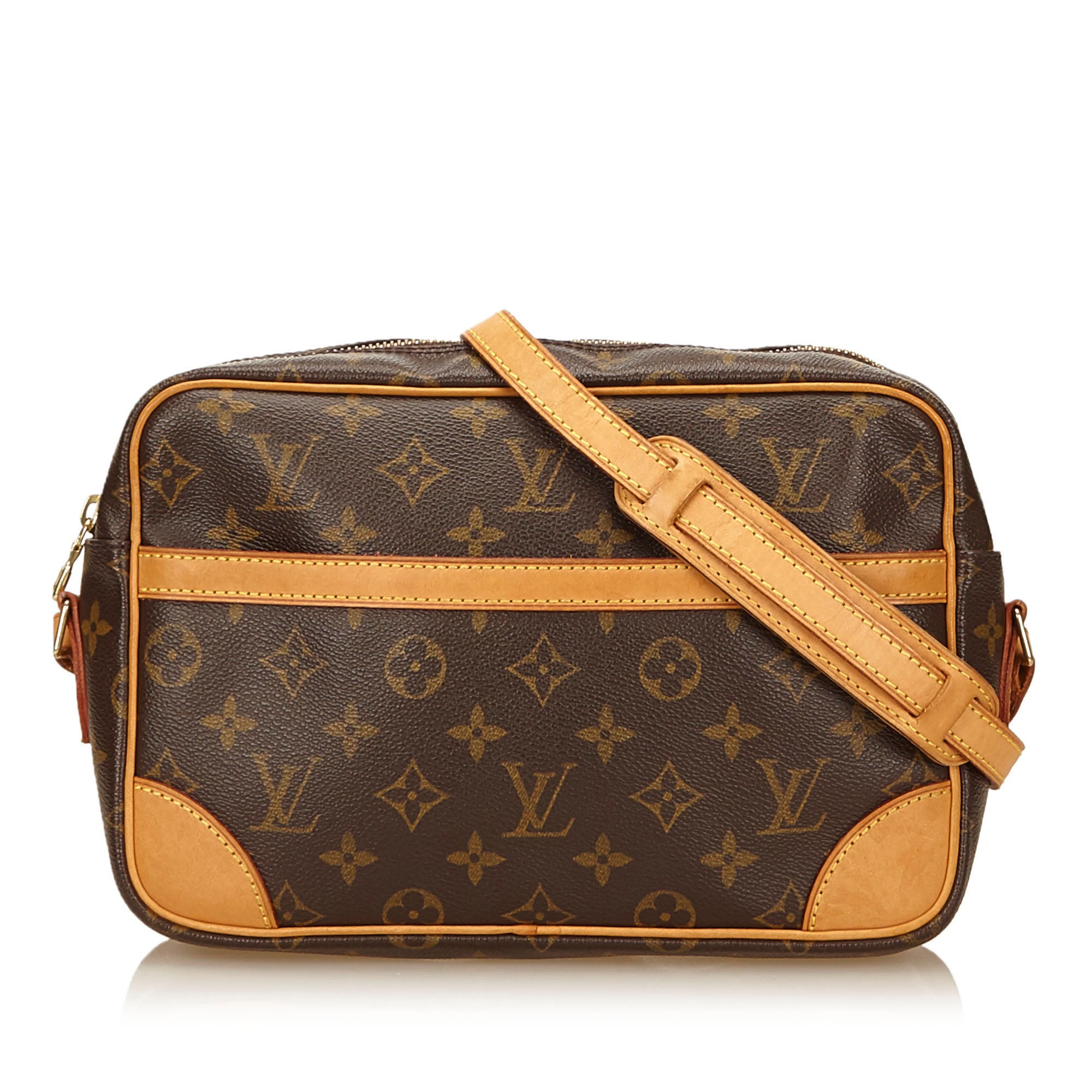Louis Vuitton Monogram Trocadero 27 Crossbody Bag 9LV712