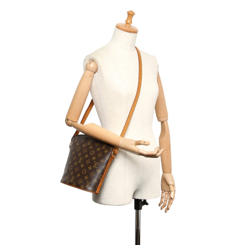 LOUIS VUITTON Monogram Drouot Shoulder Bag