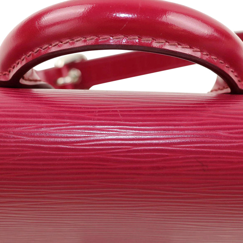 Eden Leather Handbag Louis Vuitton Pink In Leather