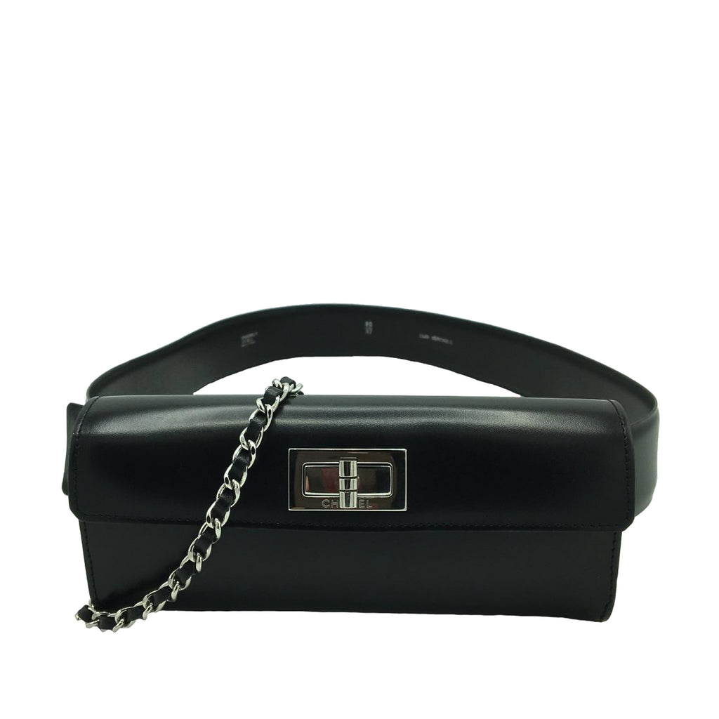 Reissue Leather Belt Bag Black - Bag Religion