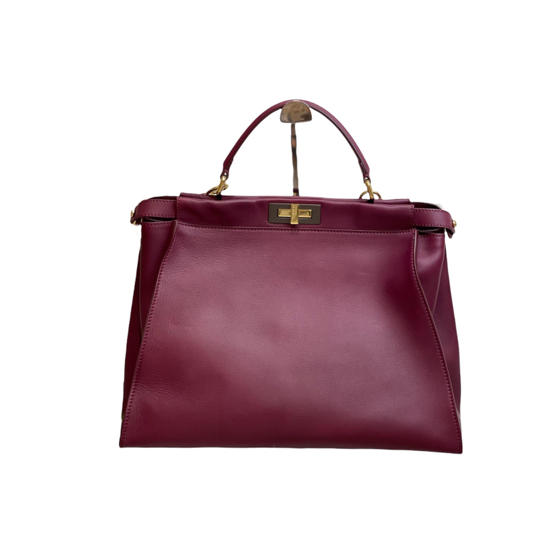 Fendi deals peekaboo burgundy