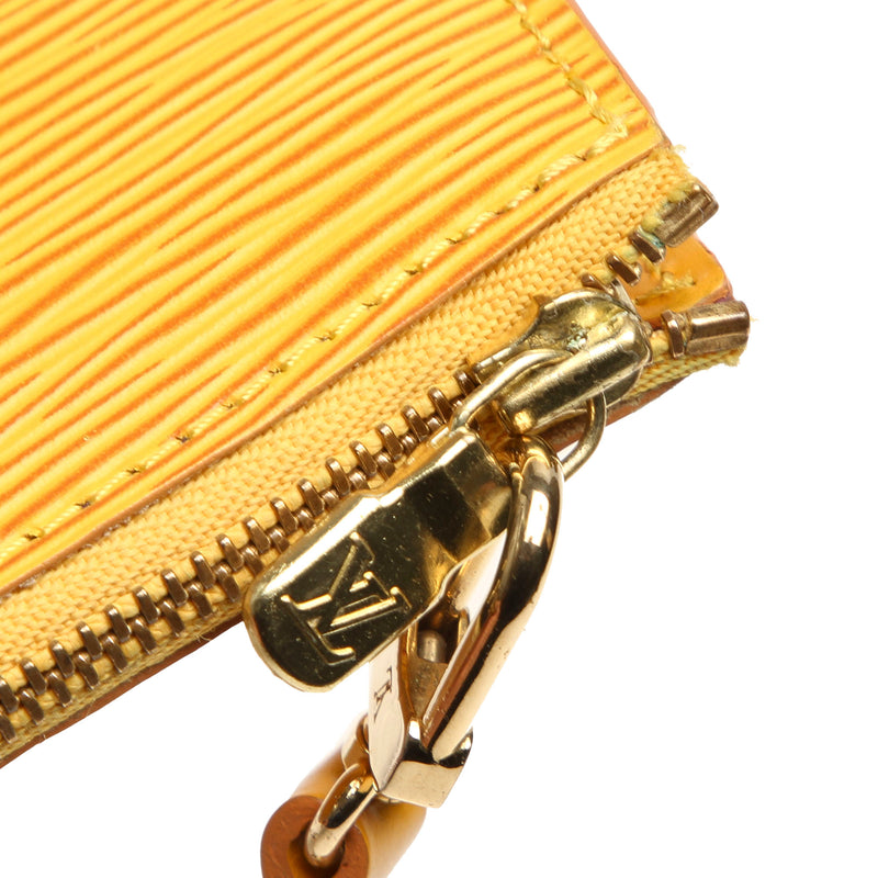 Epi Pochette Accessoires Yellow - Bag Religion