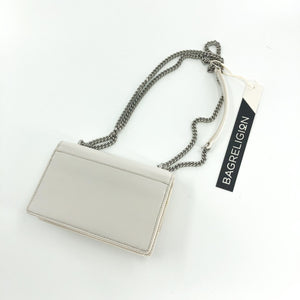 Mini Sunset Bag Off-White Leather