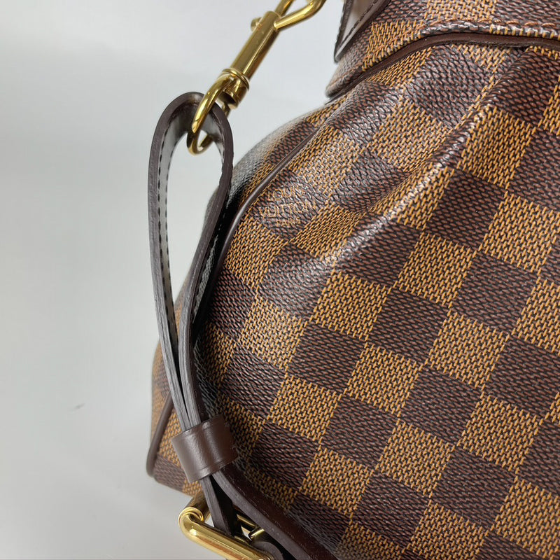 Louis Vuitton Trevi Damier Ebene 2way Shoulder Bag Brown