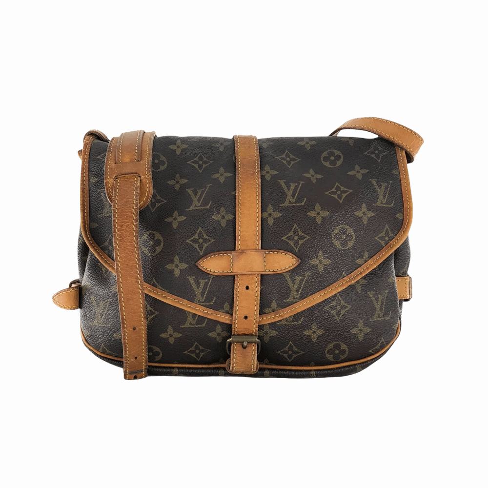 Authentic Louis Vuitton Saumur 30 in Monogram - Bags of CharmBags