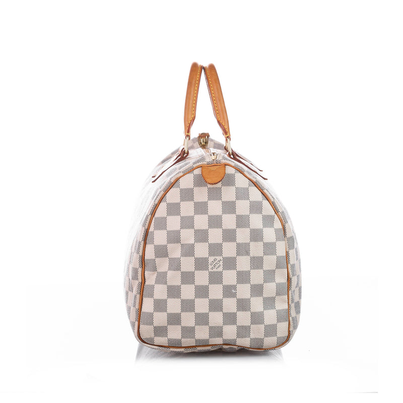 Louis Vuitton Speedy Bandouliere Damier Azur 35 White/Blue - US