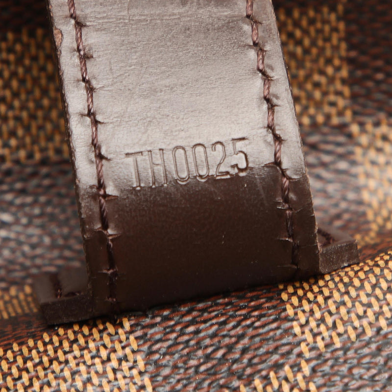 Louis Vuitton Damier Broadway Leather Fabric Brown 2WAY Shoulder bag  Authentic