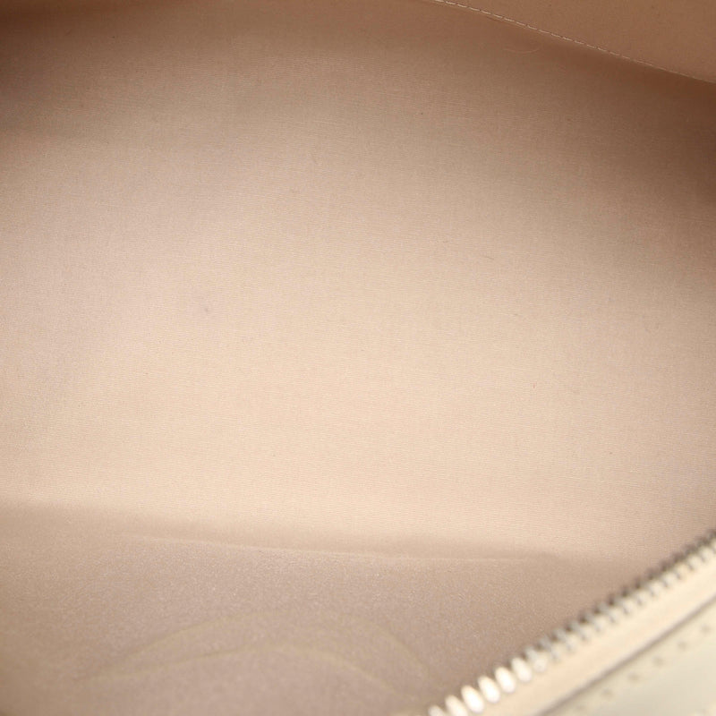 Louis Vuitton White Epi Bowling Montaigne GM Cream Leather ref