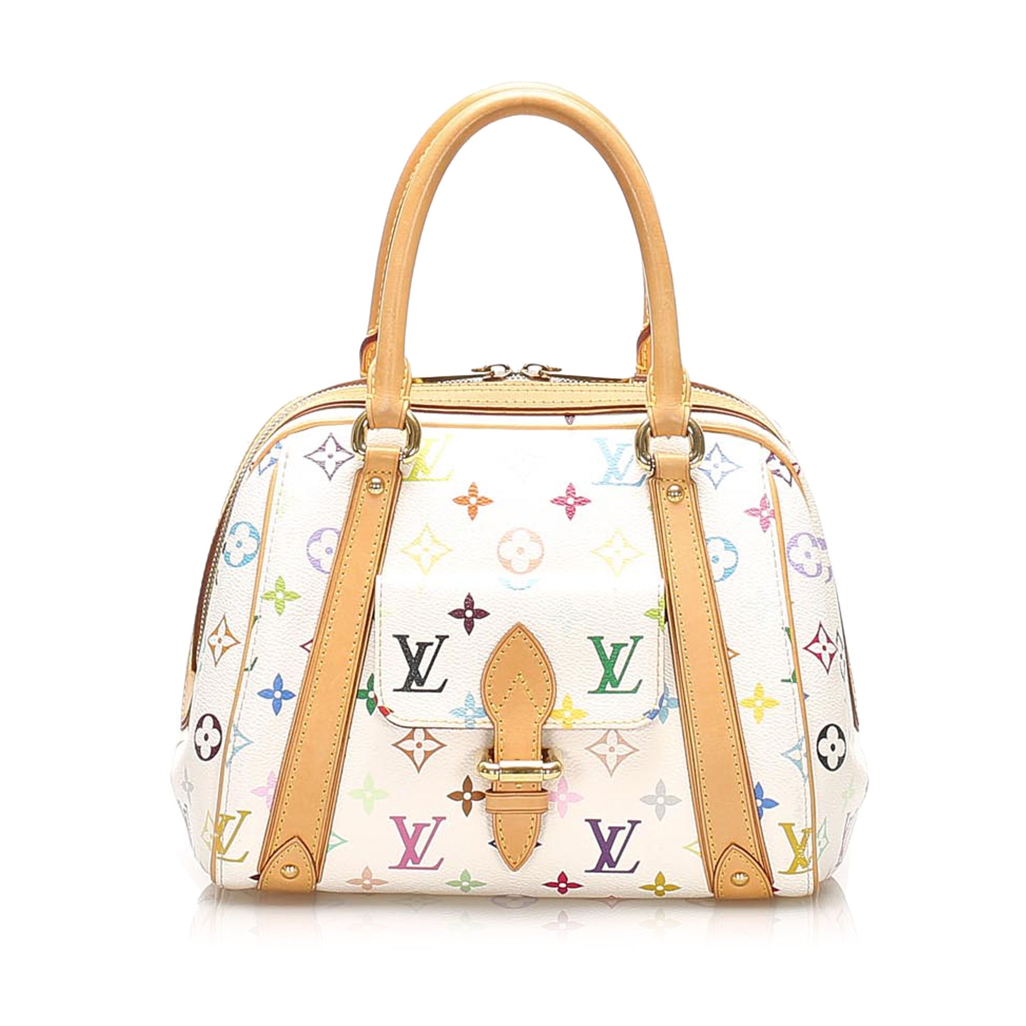 Louis Vuitton Louis Vuitton Priscilla White Multicolor Monogram