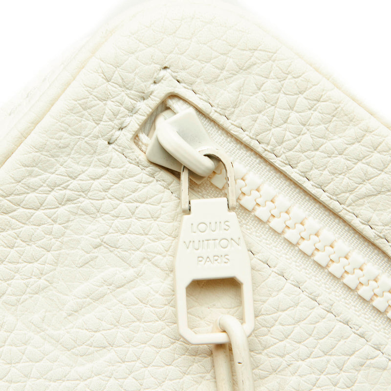 Louis Vuitton White Monogram Taurillon Volga - ShopStyle Clutches