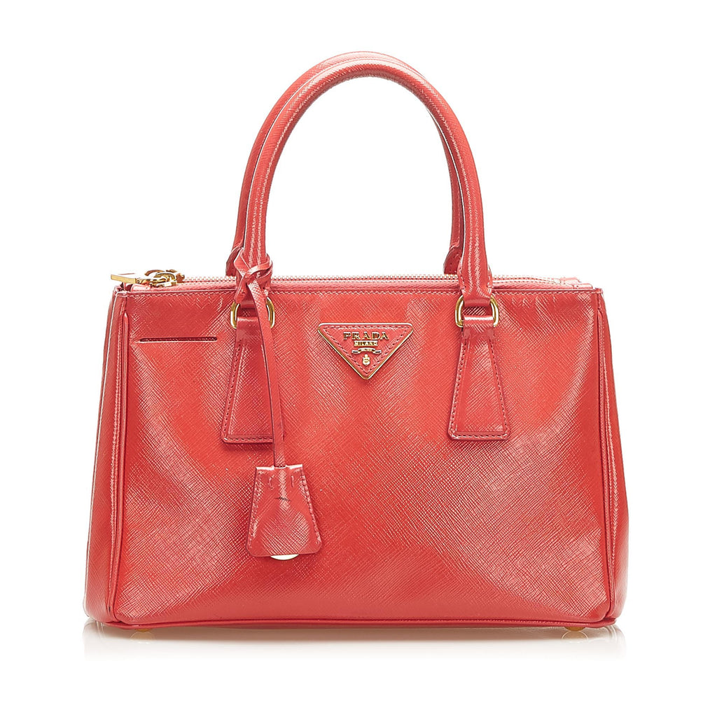 Saffiano Galleria Handbag Red - Bag Religion