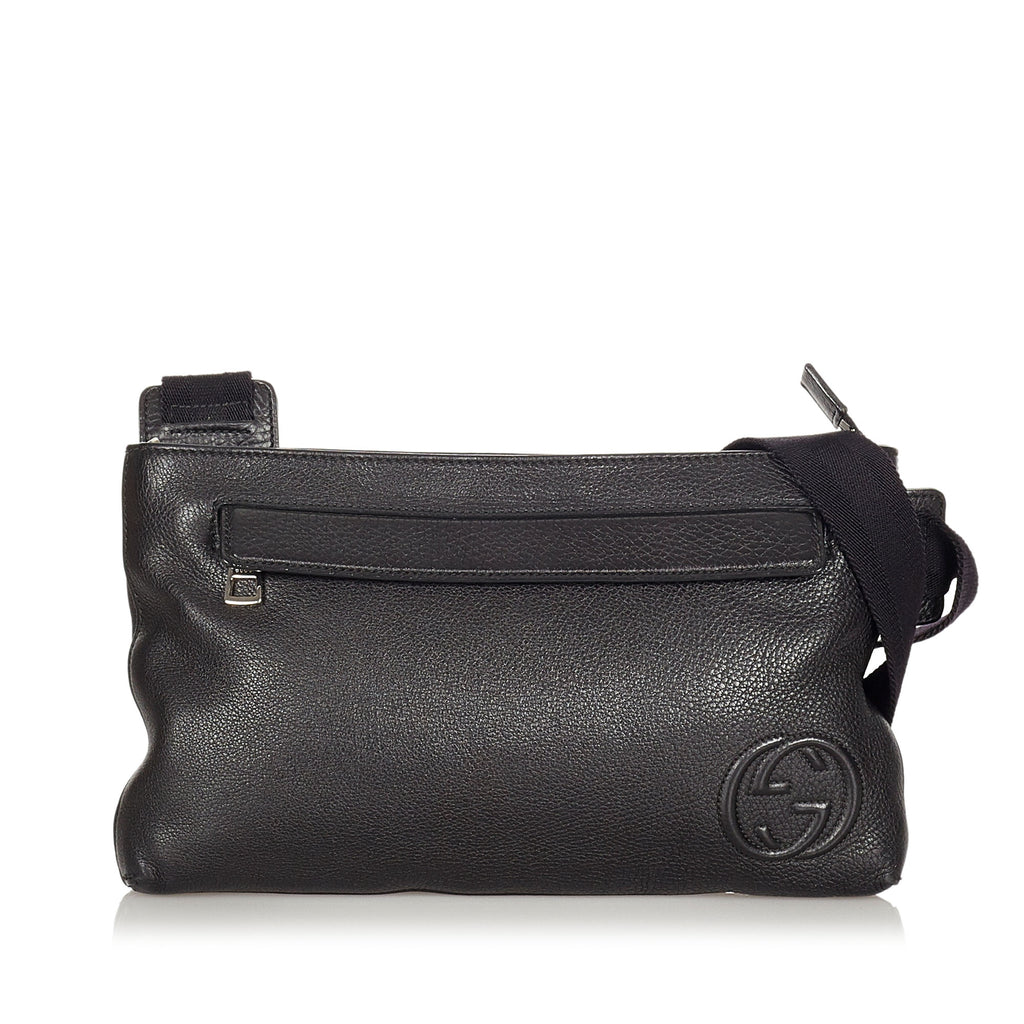 Soho Leather Belt Bag Black - Bag Religion