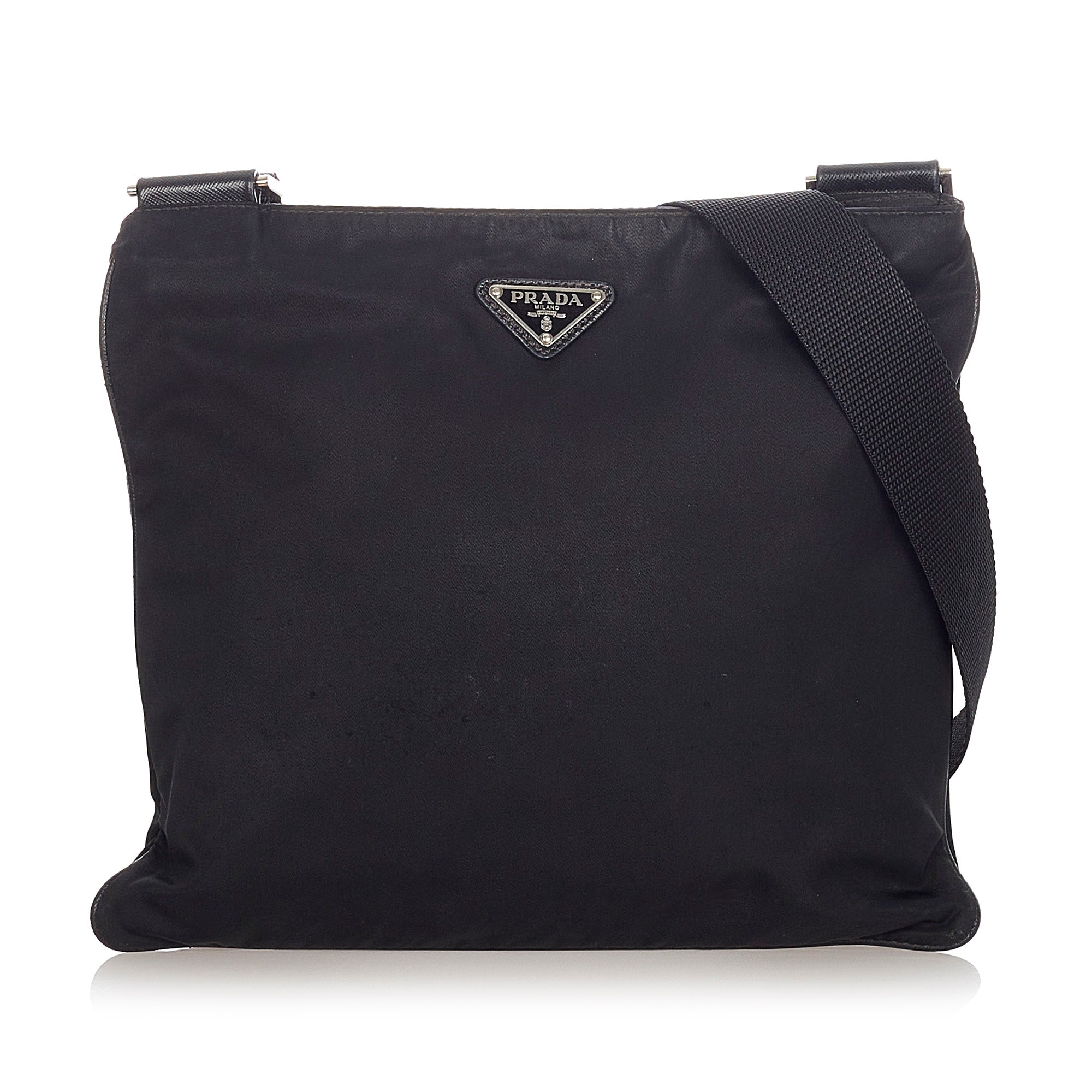 Prada nylon crossbody shoulder bag sale