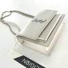 Mini Sunset Bag Off-White Leather