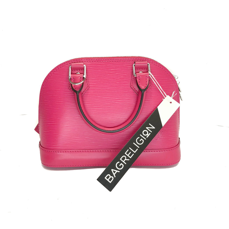 Louis Vuitton Womens Alma Bag Pink Epi Leather BB – Luxe Collective