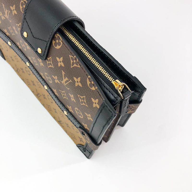 Louis Vuitton Canvas Trunk Clutch Reverse Monogram - Luxury In Reach
