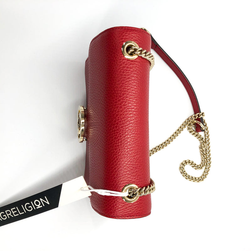 Gucci Interlocking G Leather Crossbody Bag (SHG-23243) – LuxeDH
