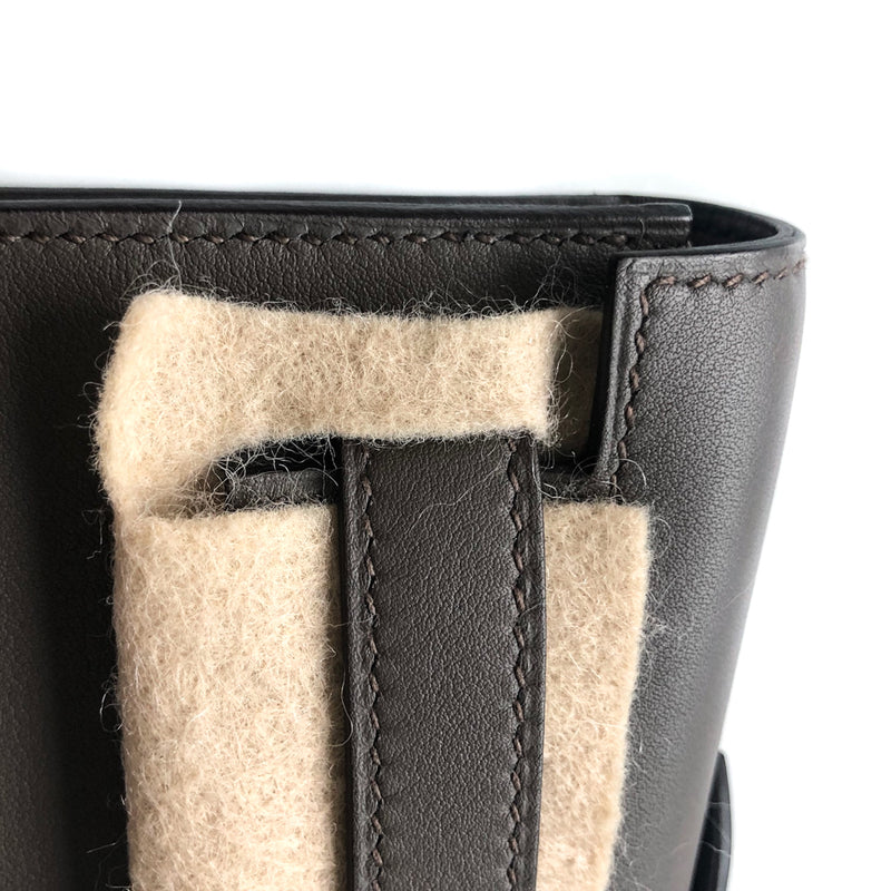 Kelly cut clutch leather clutch bag Hermès Pink in Leather - 36833874