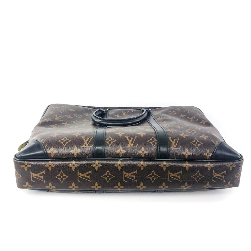Louis Vuitton Monogram Porte Document/ Laptop Bag ○ Labellov