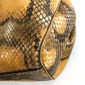 Large GG Python Sukey Tote Bag