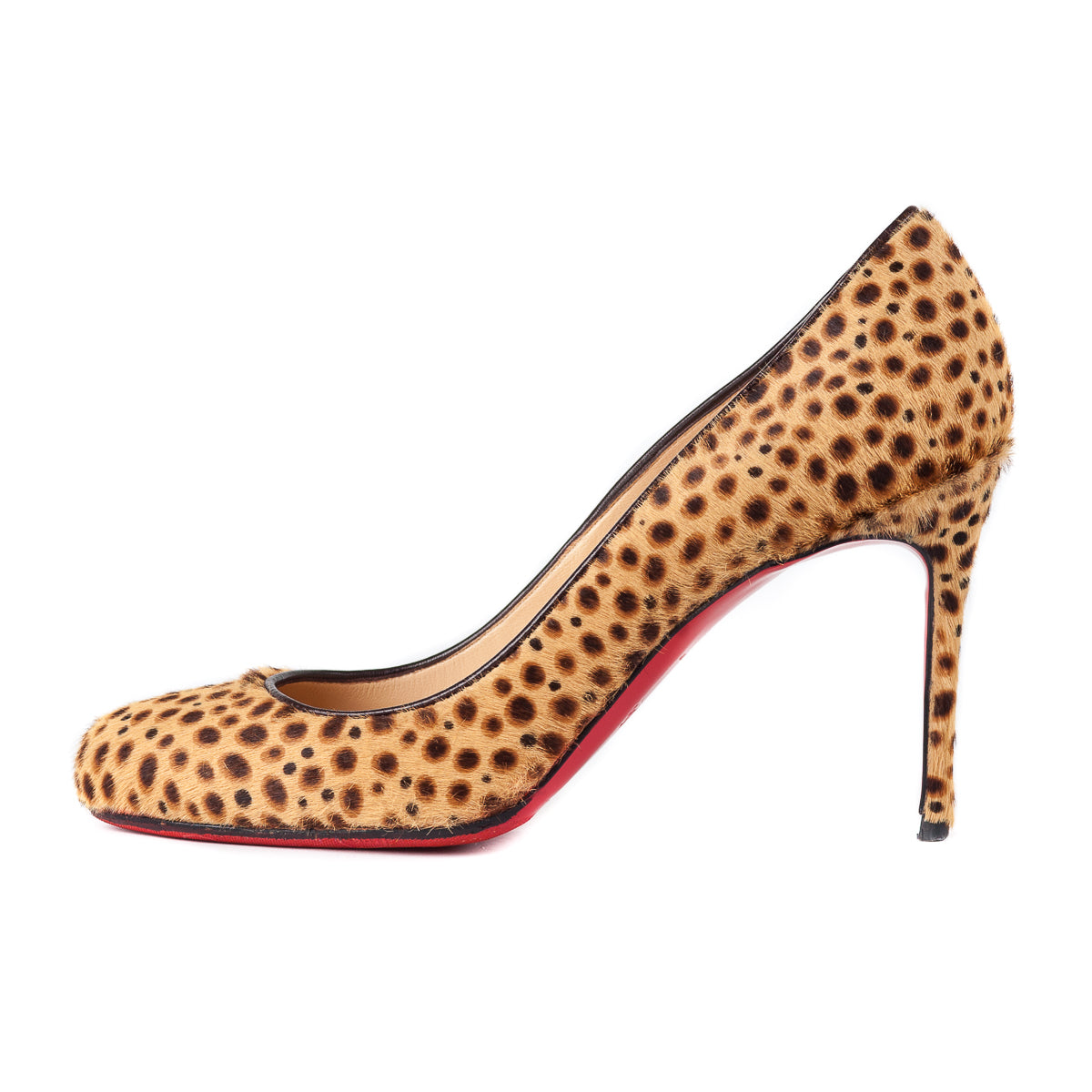 Louboutin animal print on sale heels