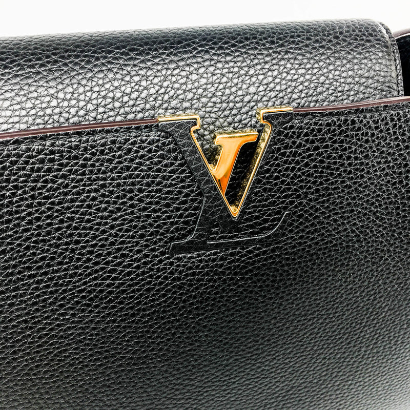 Louis Vuitton - Capucines GM Calfskin Noir