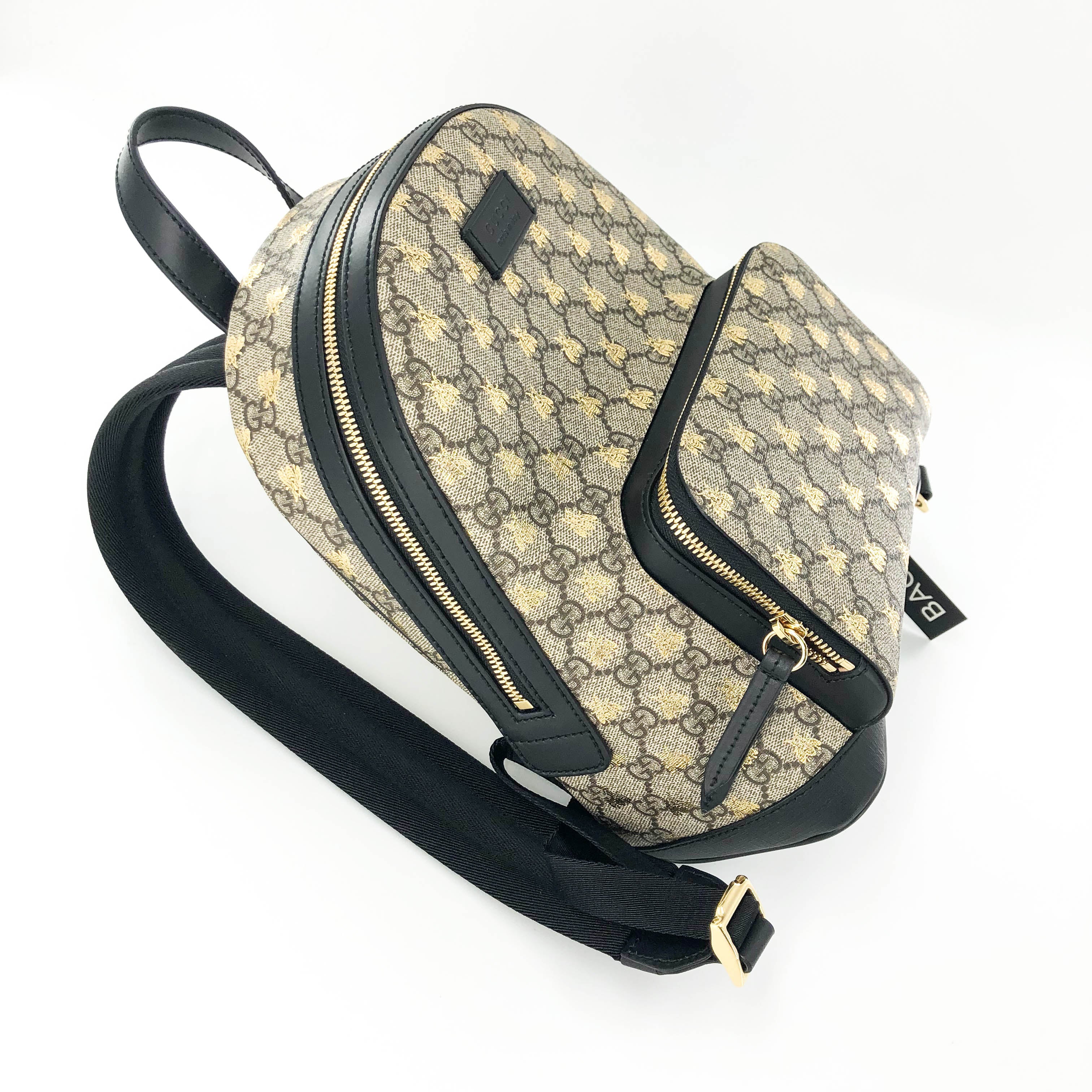 Gucci bee mini backpack online