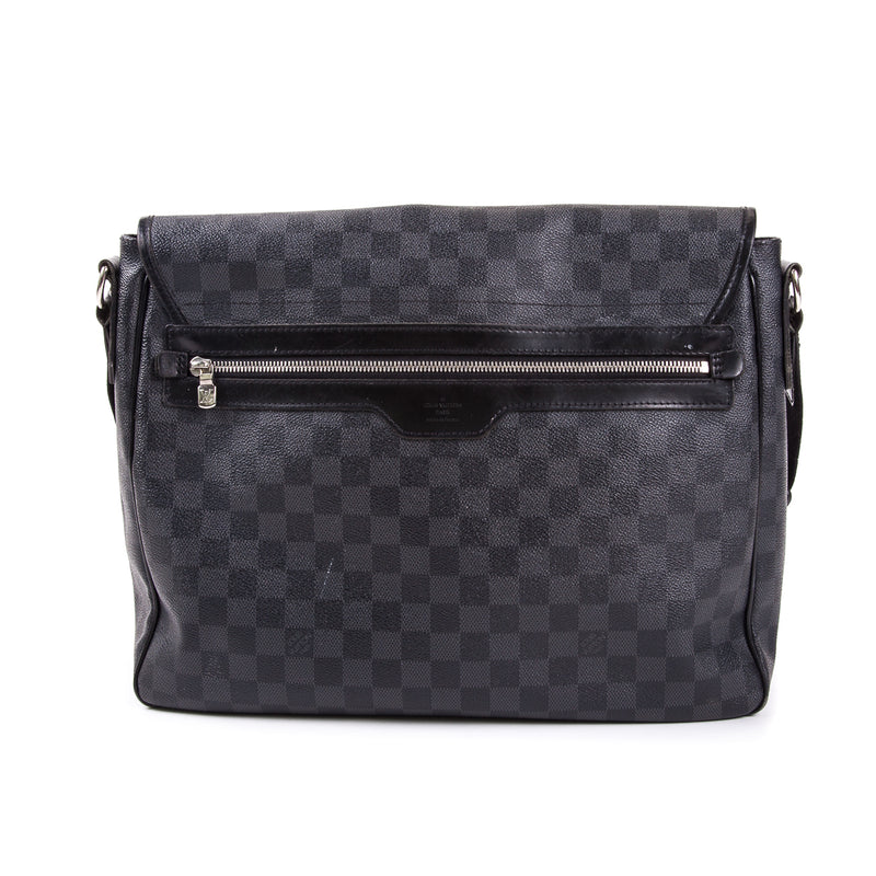 Louis Vuitton Women's Daniel GM Damier Graphite Messenger Bag