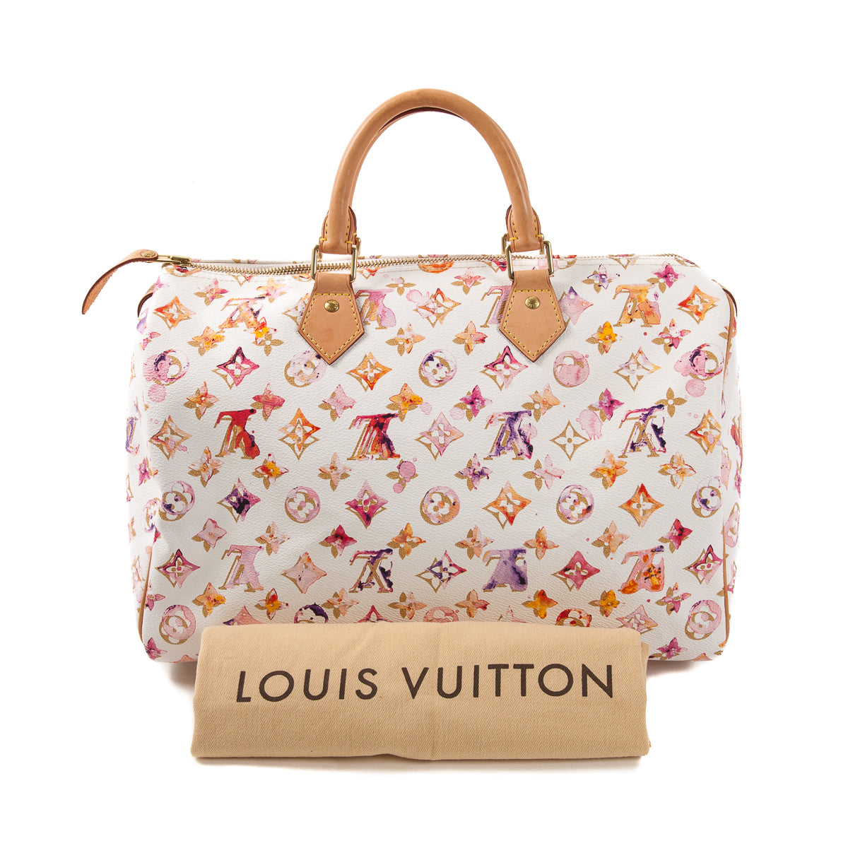 Louis Vuitton, Bags, Louis Vuitton Auth Monogram Watercolor Speedy 35