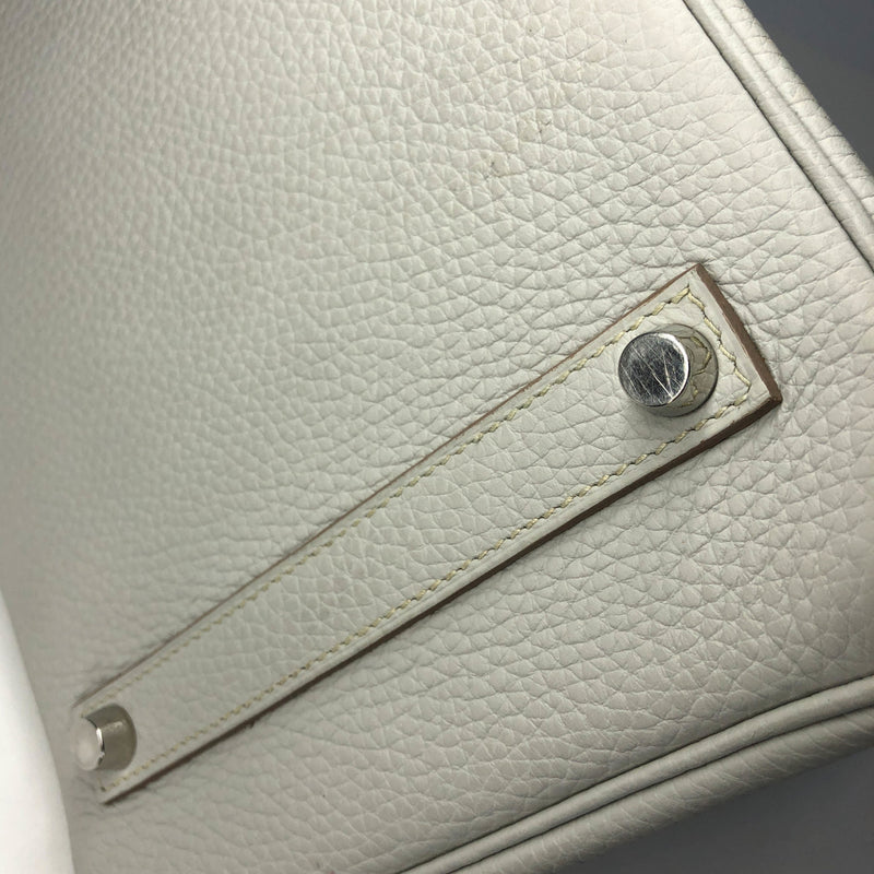 Hermes Clemence Leather 35 Centimeter Birkin Bag Iris with Palladium  Hardware - Luxury In Reach