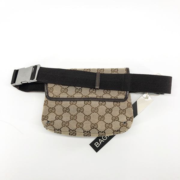 GG Monogram Waist Bag with Silver Front Clasp | Bag Religion