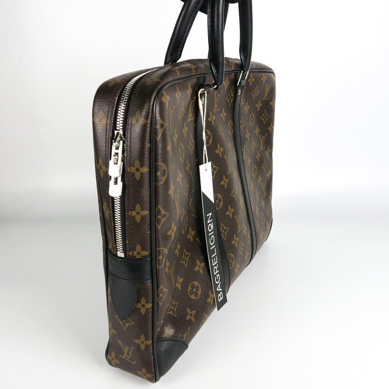 Kokoshung San - Louis Vuitton Business Laptop Bag Monogram Porte Documents  Jour Handbag Louis Vuitton Business Laptop Bag Mo
