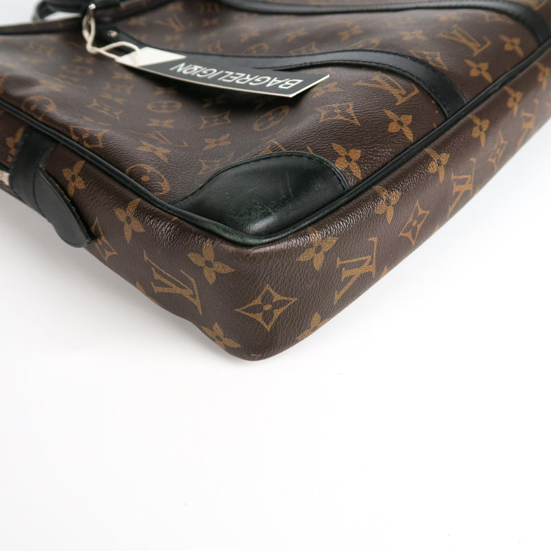 Louis Vuitton Porte Documents Voyage Monogram Canvas Laptop Bag