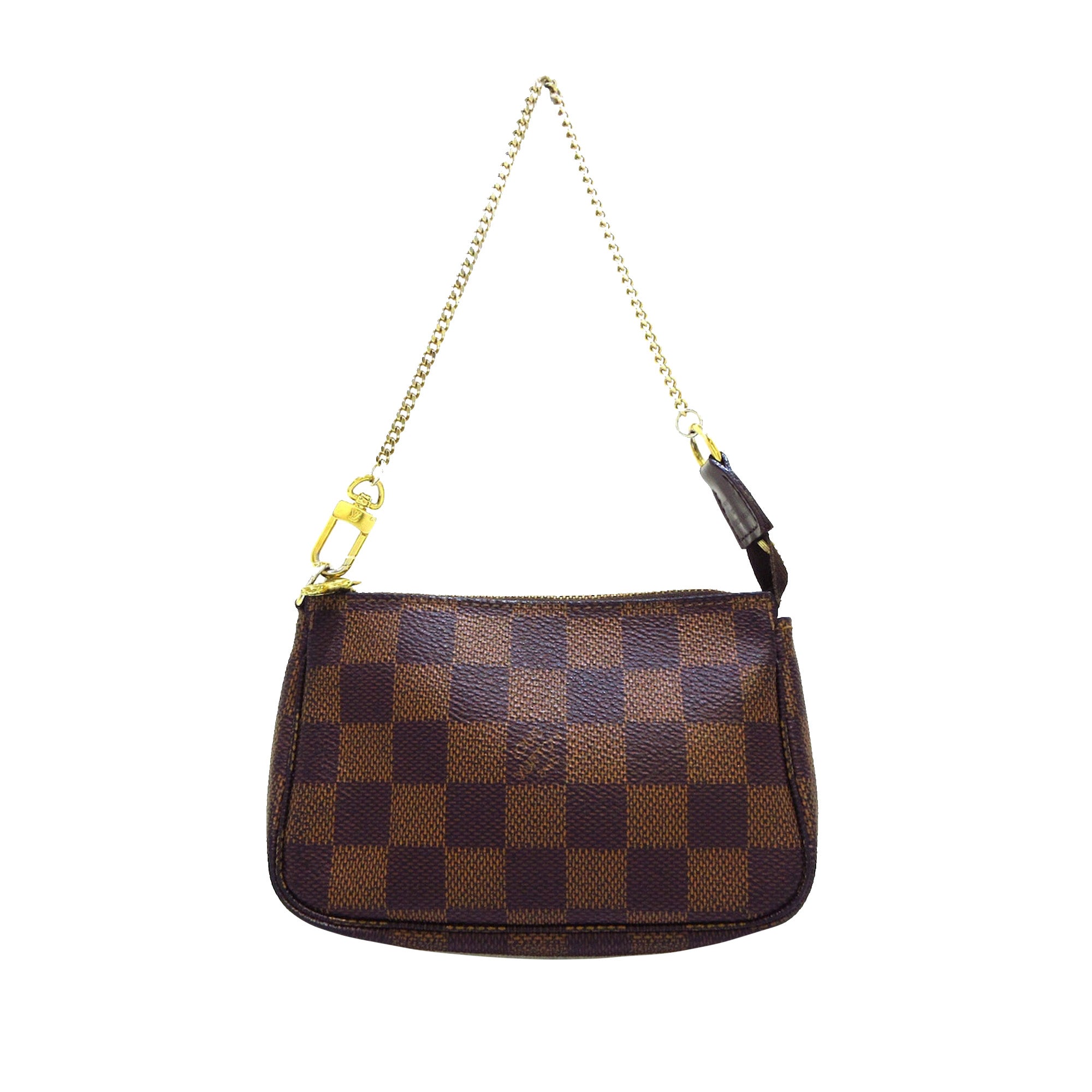 Louis Vuitton Mini Pochette Damier Azur Canvas GHW