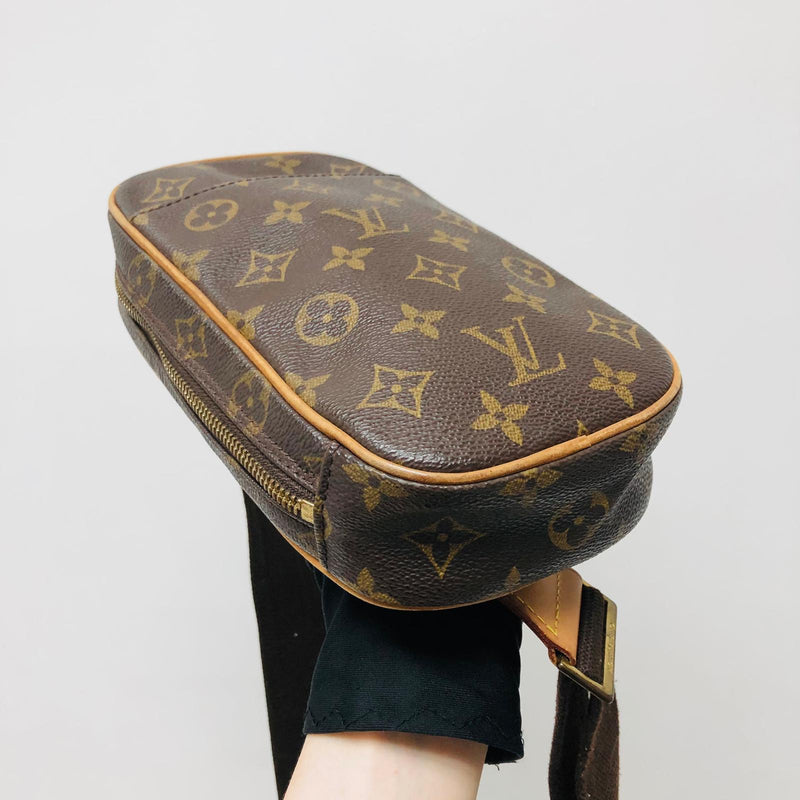 Louis Vuitton '03 Pochette 'Gange' Monogram Waist Bag – The Little