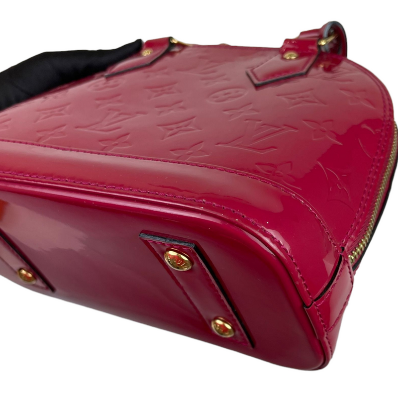 Louis Vuitton Vintage Pink Vernis Alma Bb Bag
