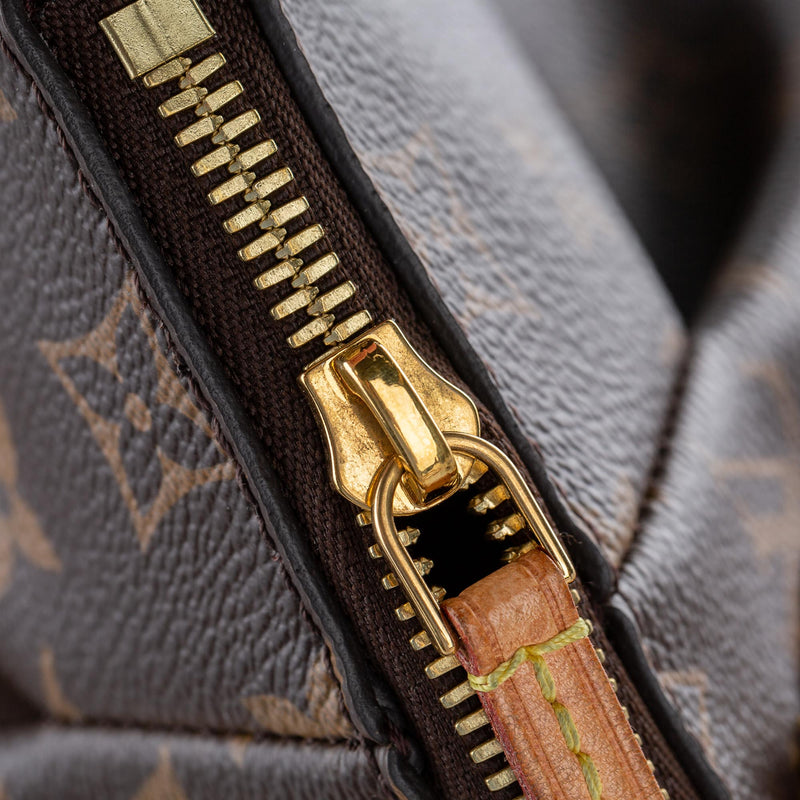 Louis Vuitton Brown Monogram Turenne PM Leather Cloth ref.953392