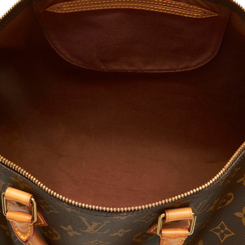 Louis Vuitton Speedy Bandouliere Bag Monogram Canvas 40 Brown 131767183