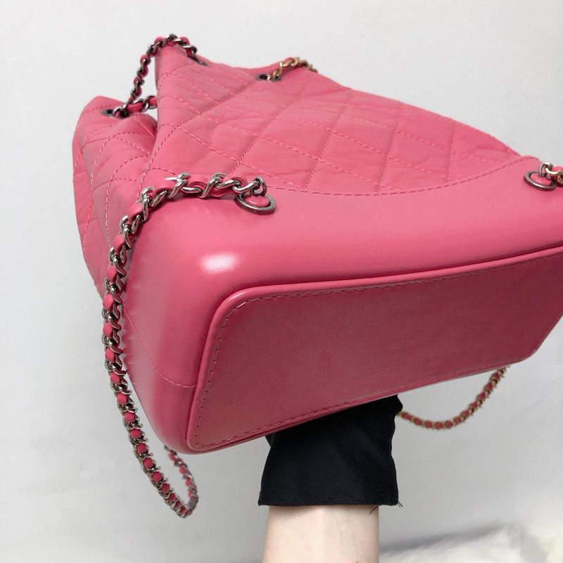 Chanel Gabrielle Backpack Quilted Calfskin Small at 1stDibs  chanel gabrielle  backpack small, chanel gabrielle backpack pink, chanel gabriel backpack