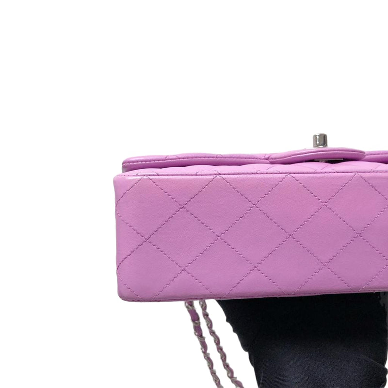 Classic Double Flap Medium Bag Pink SHW