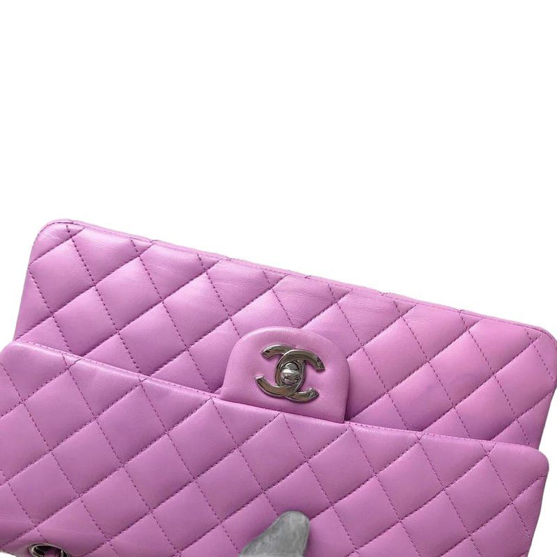 Classic Double Flap Medium Bag Pink SHW